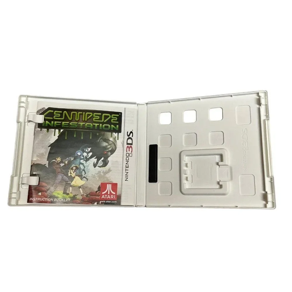 Centipede: Infestation (Nintendo 3DS)‎ Original CASE & MANUAL ONLY - **No Game**